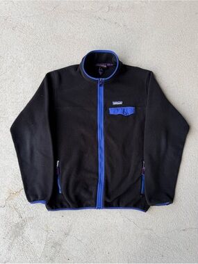 Patagonia Synchilla Black Zip Up Fleece